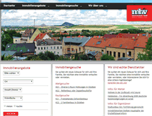 Tablet Screenshot of mhvimmobilien.de